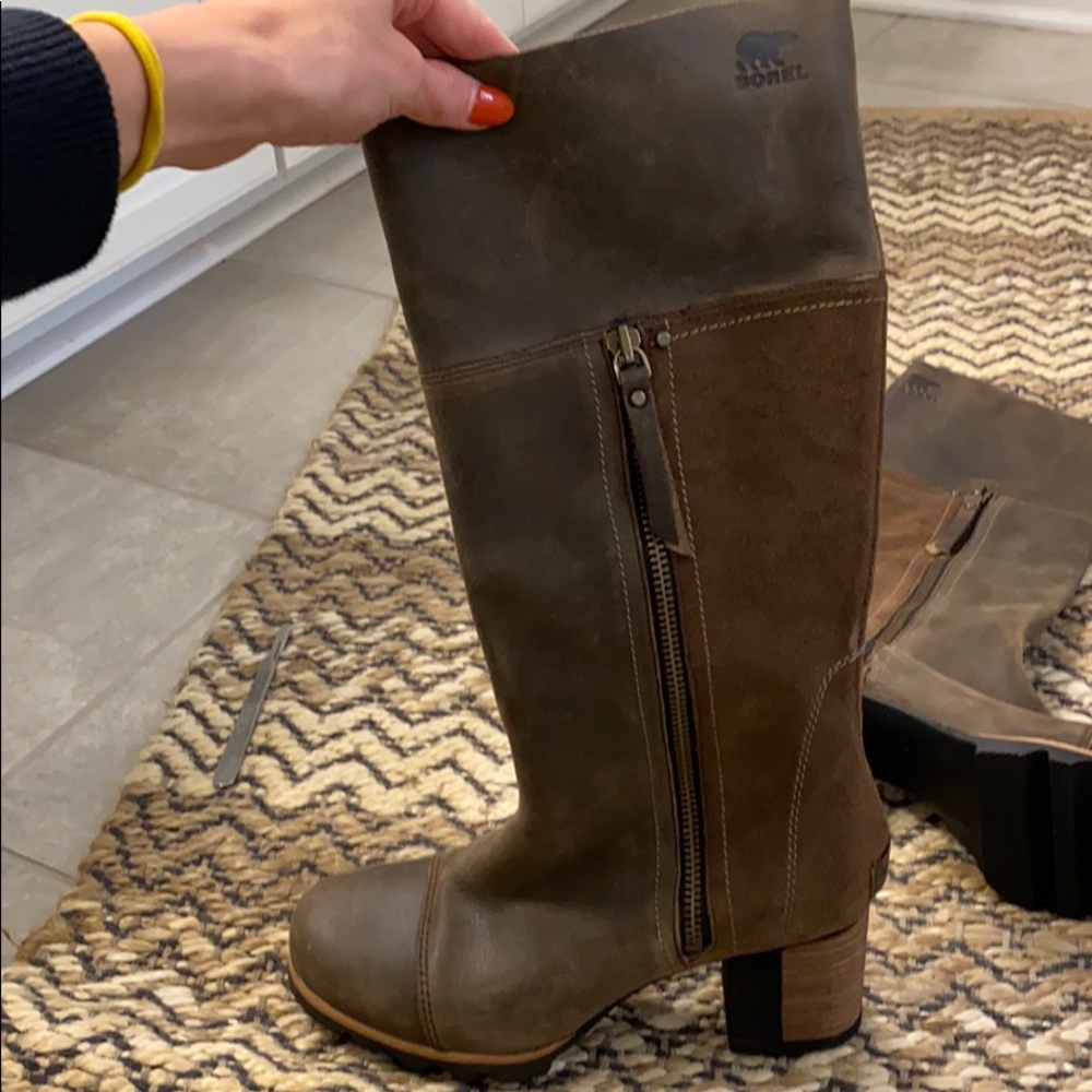 Sorel knee high boots